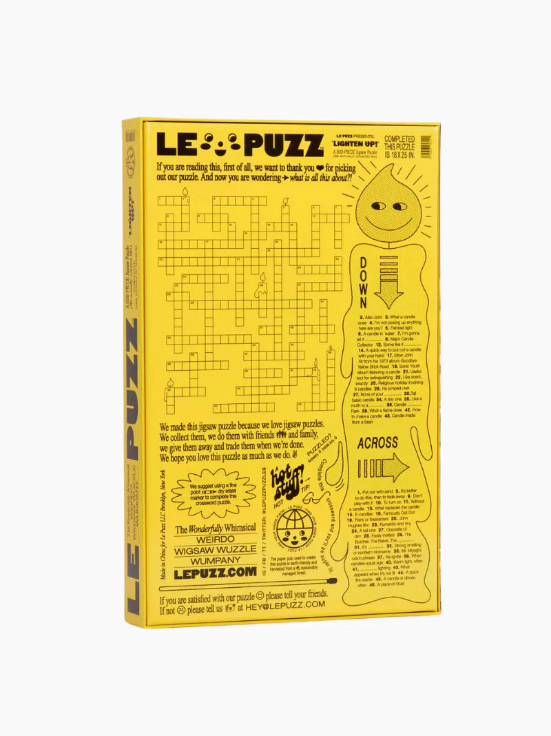 Lighten Up Candle Puzzle