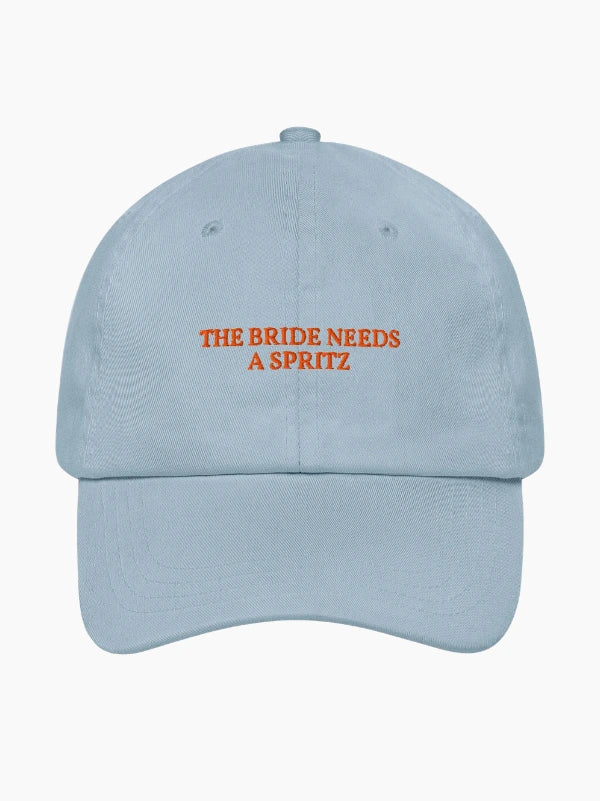 The Bride Needs A Spritz Cap