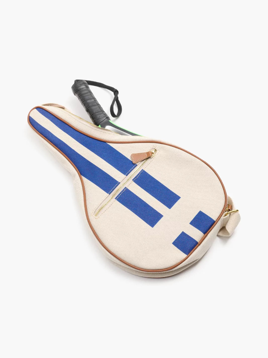 Personalised Striped Padel Racket Case | The Go-To