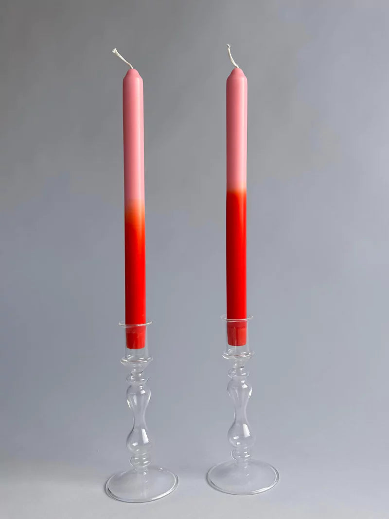 Radish Dinner Candles Set of 2