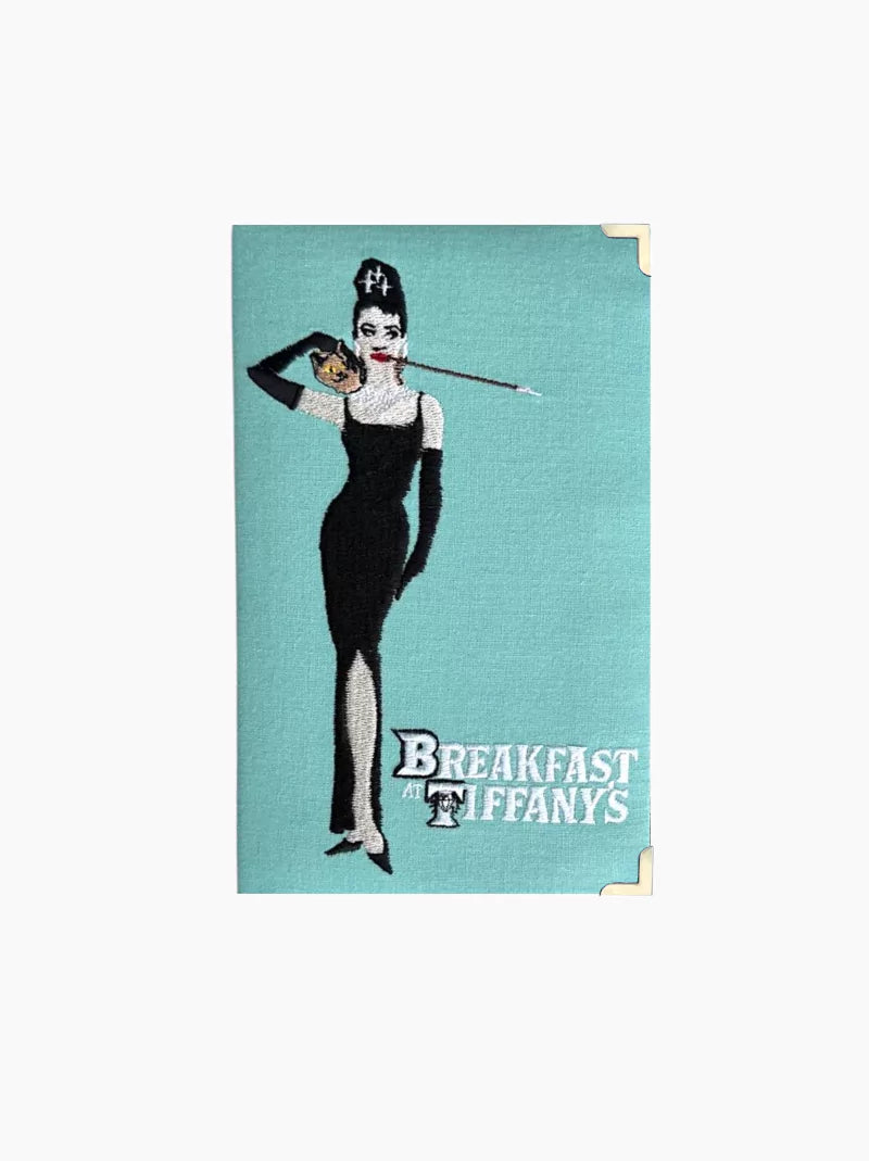 Breakfast At Tiffany's Embroidered Clutch