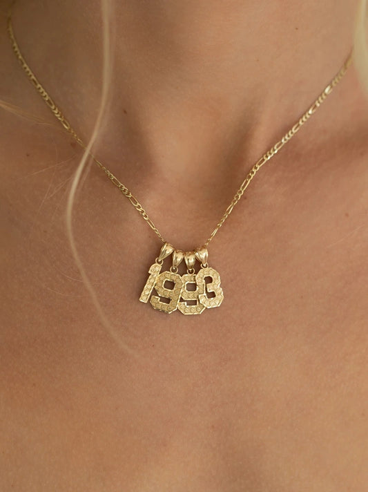Multi Number Necklace
