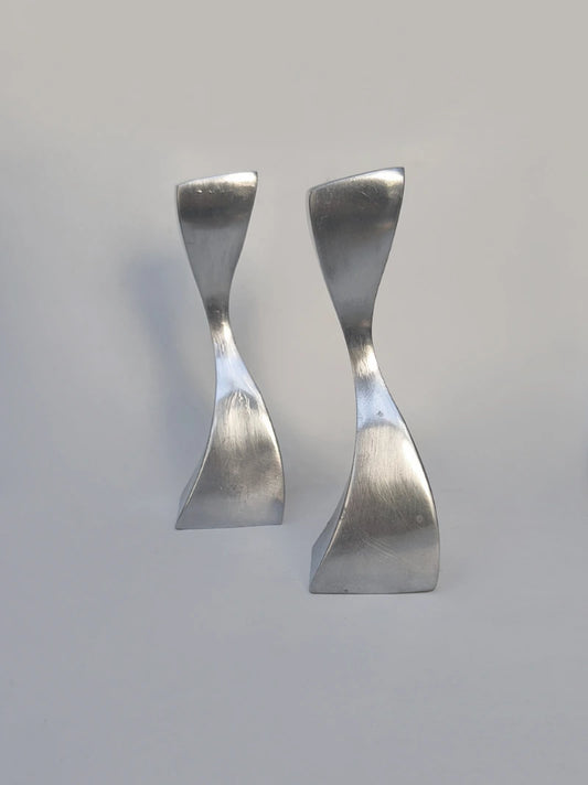 Vintage Twisted Candle Holders
