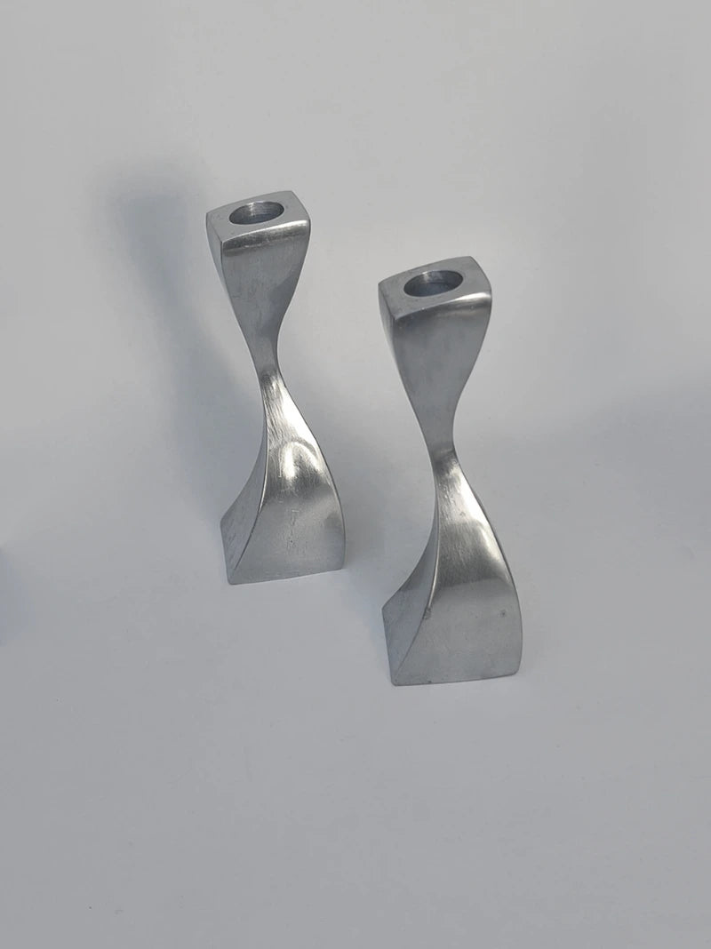 Vintage Twisted Candle Holders