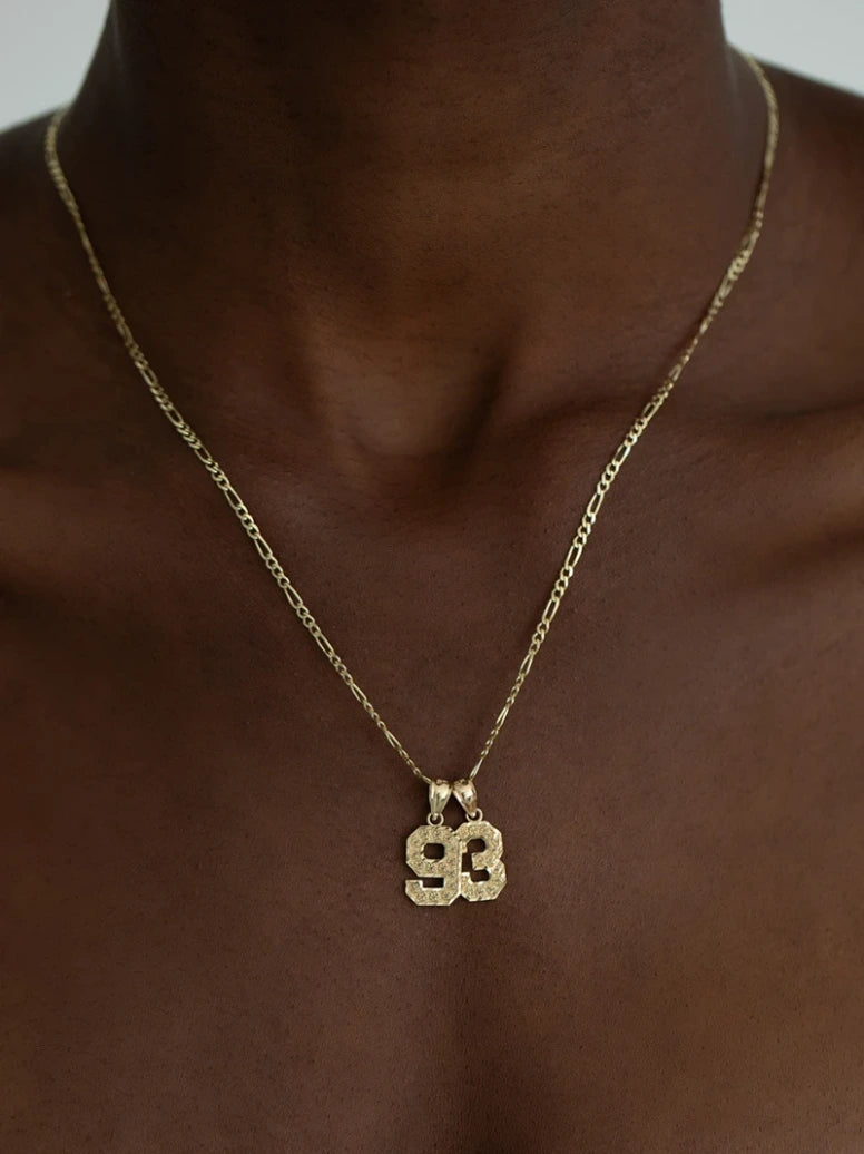 Multi Number Necklace