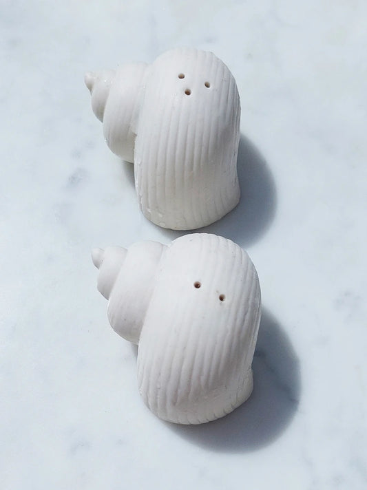 Vintage Shell Salt & Pepper Shakers