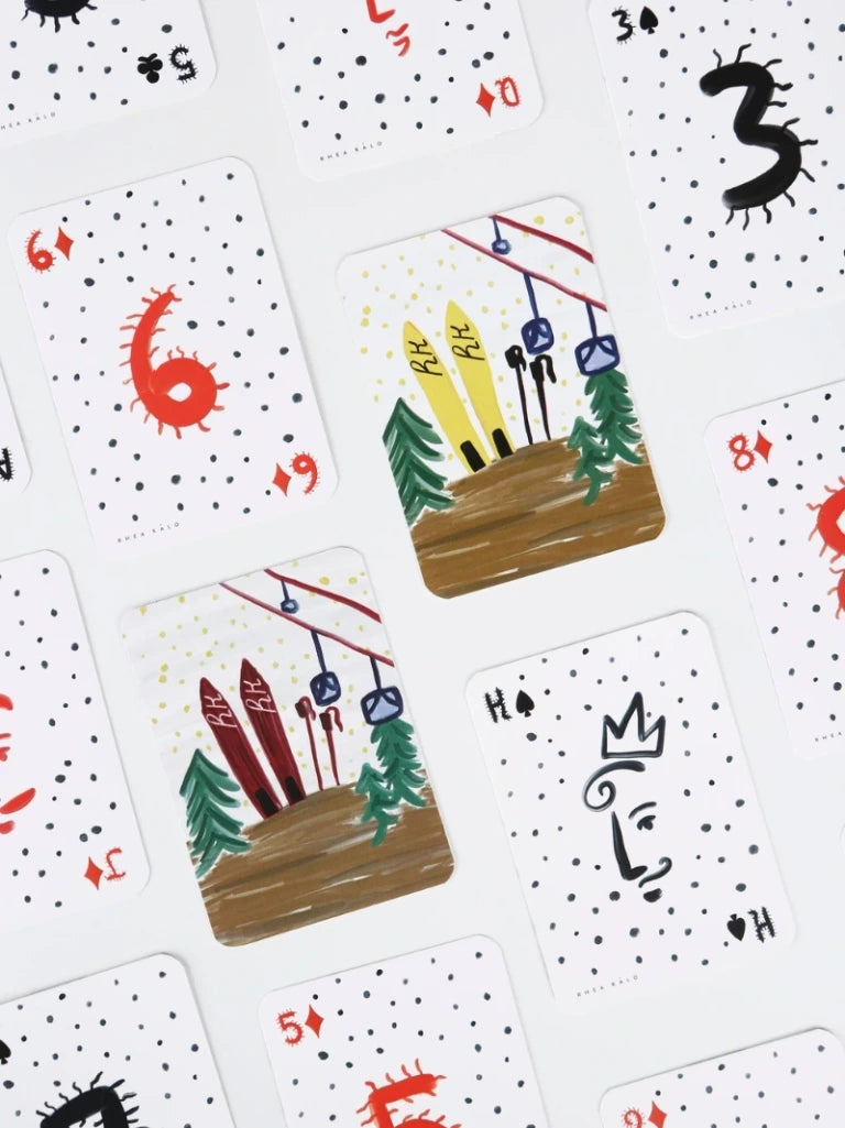 Ski Playing Card Set