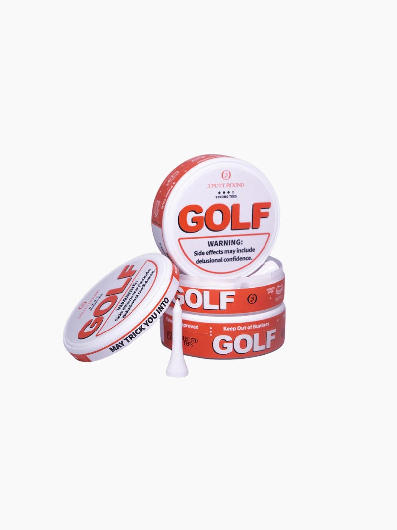 Orange Upper Decky Tee Packs Set of 3