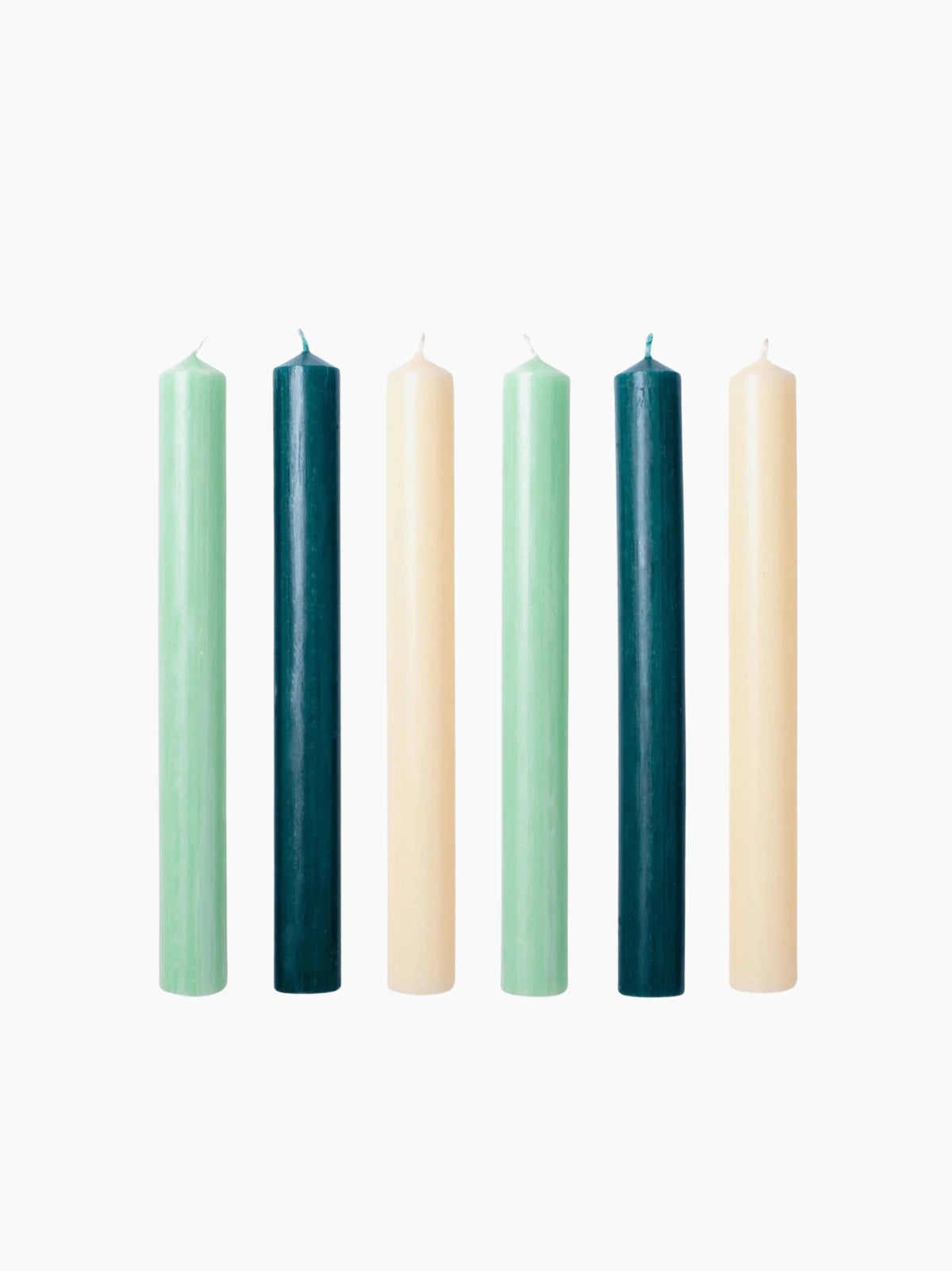 Colourful Dinner Candles