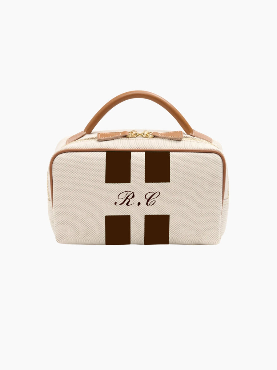 Striped Wash Bag