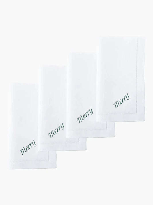 Merry Dinner Napkin Set