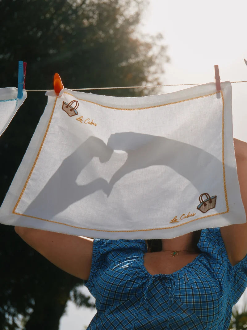 Le Cabas Bag Linen Placemat