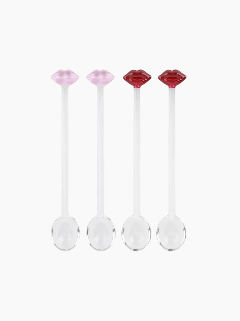 Lip Spoons Set of 4