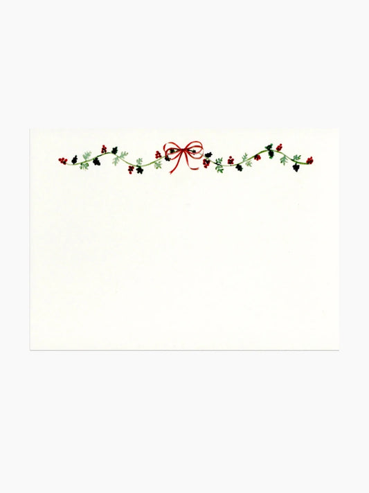 Christmas Garland Note Cards