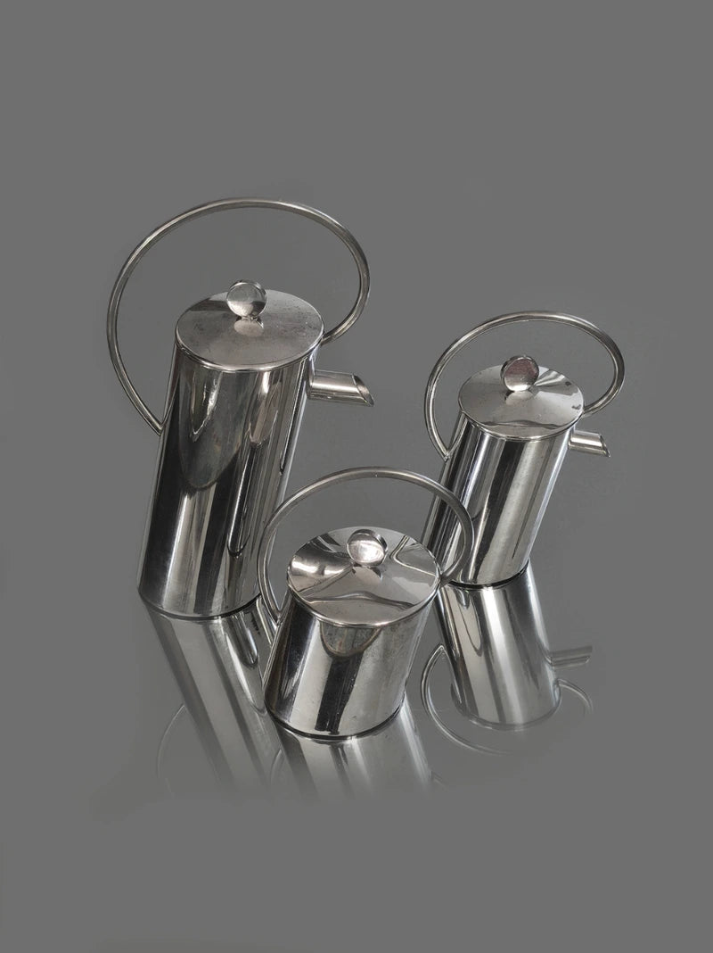 Vintage 80s Silver-Plated Coffee Set