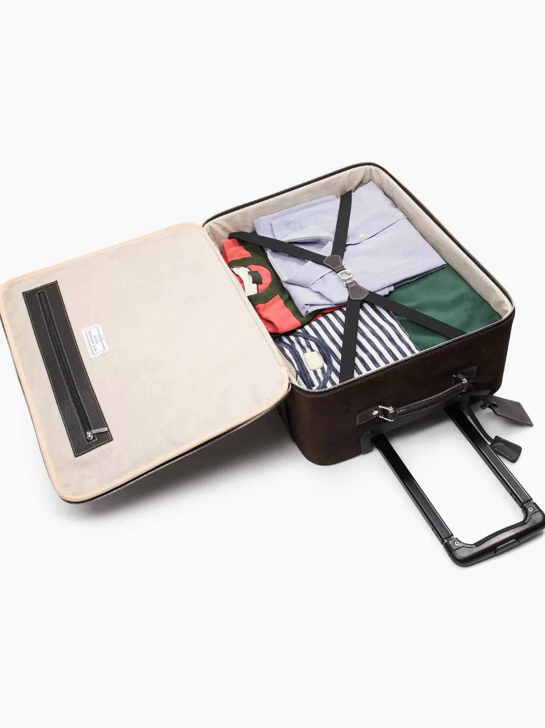 Leather Cabin Suitcase