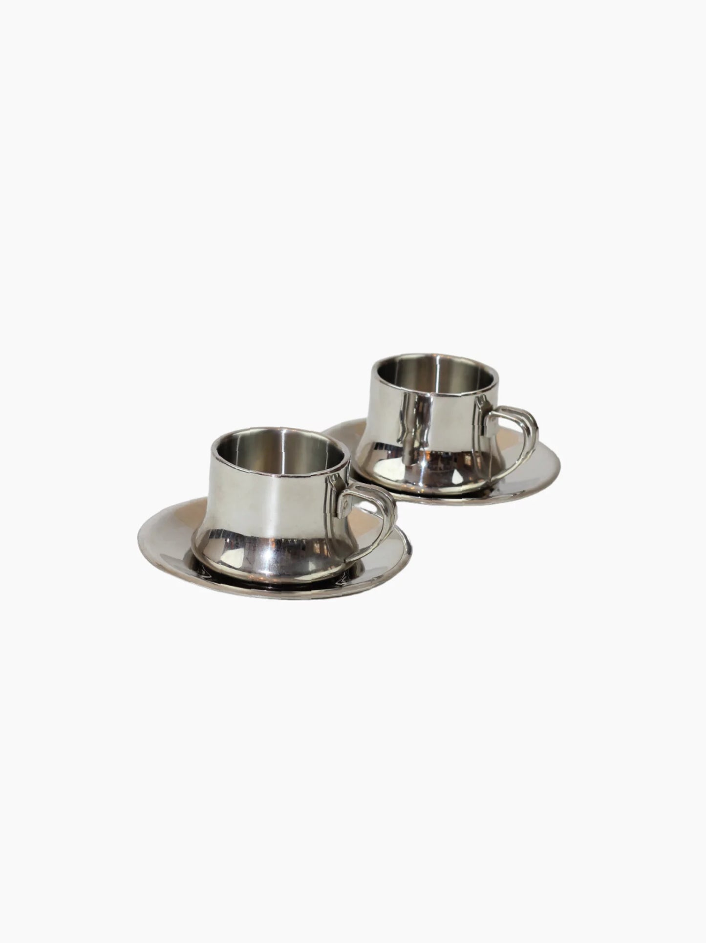 Stainless Steel Espresso Cups Set Of 6