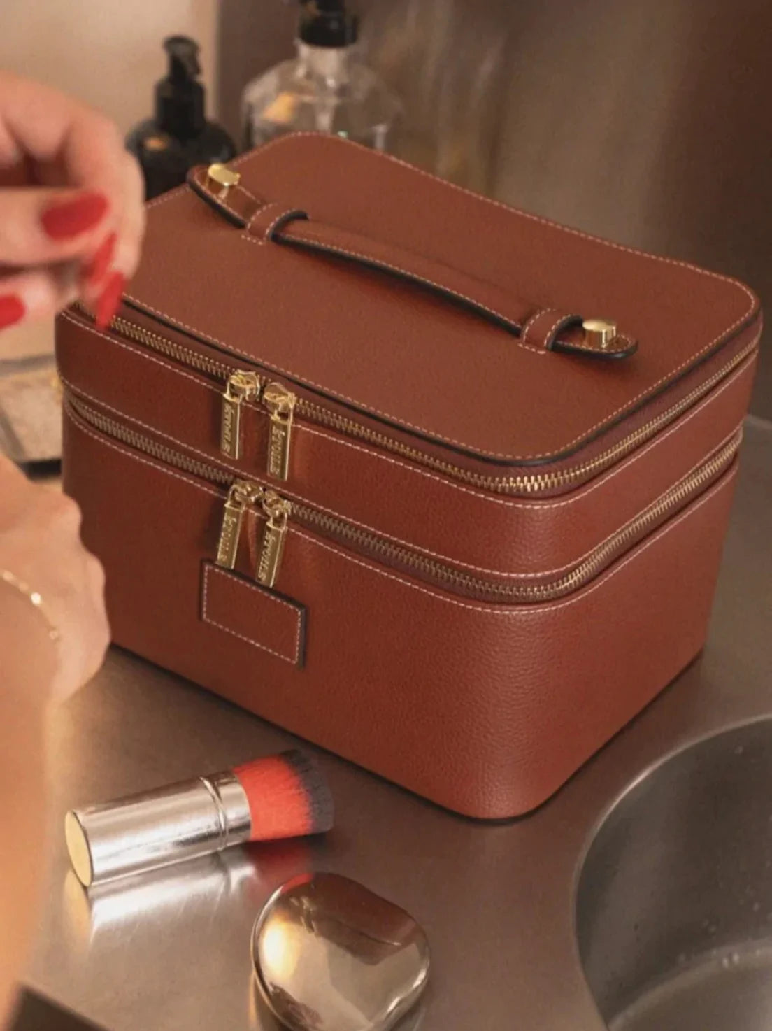 Personalised Duo Vanity Case