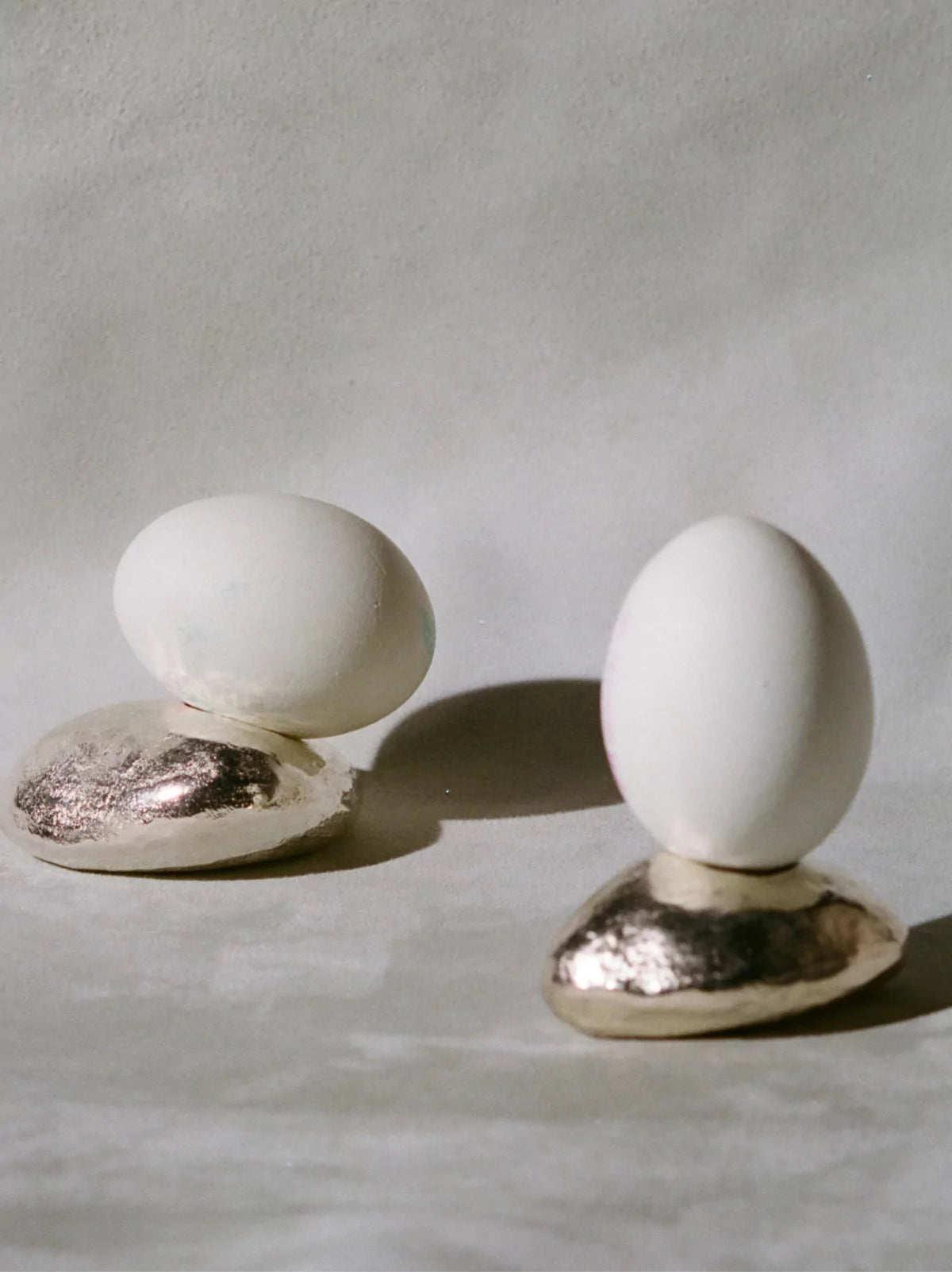 Floating Pebble Candlesticks