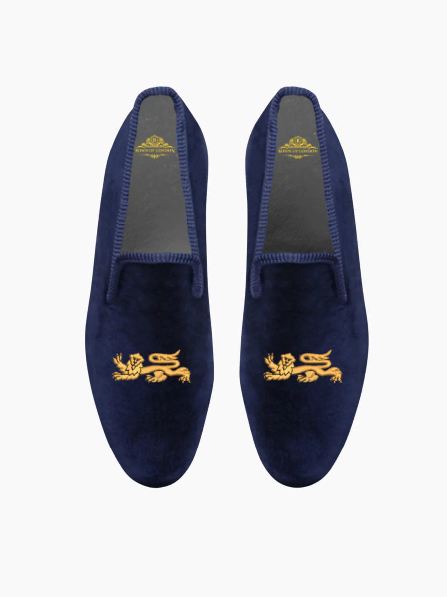 Lionheart Velvet Loafer
