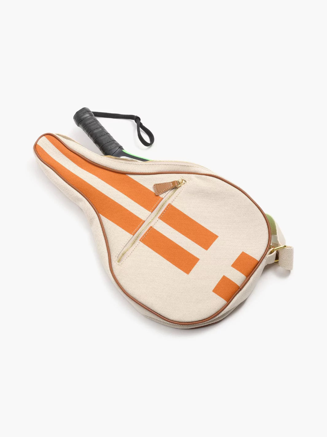 Personalised Striped Padel Racket Case | The Go-To