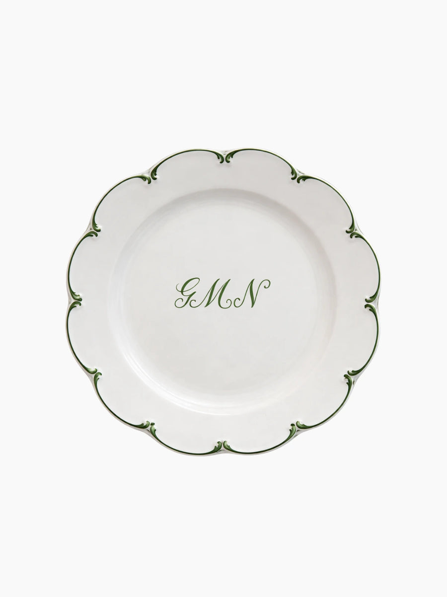 Smerlato Scalloped Plate Set of 12