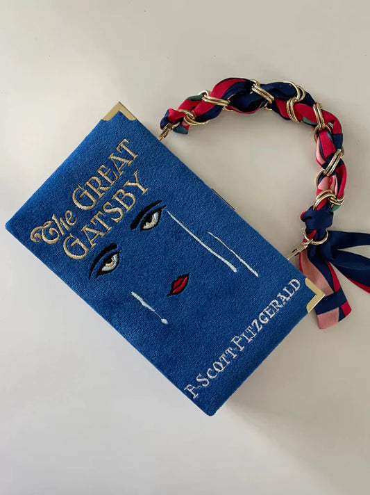 The Great Gatsby Embroidered Clutch