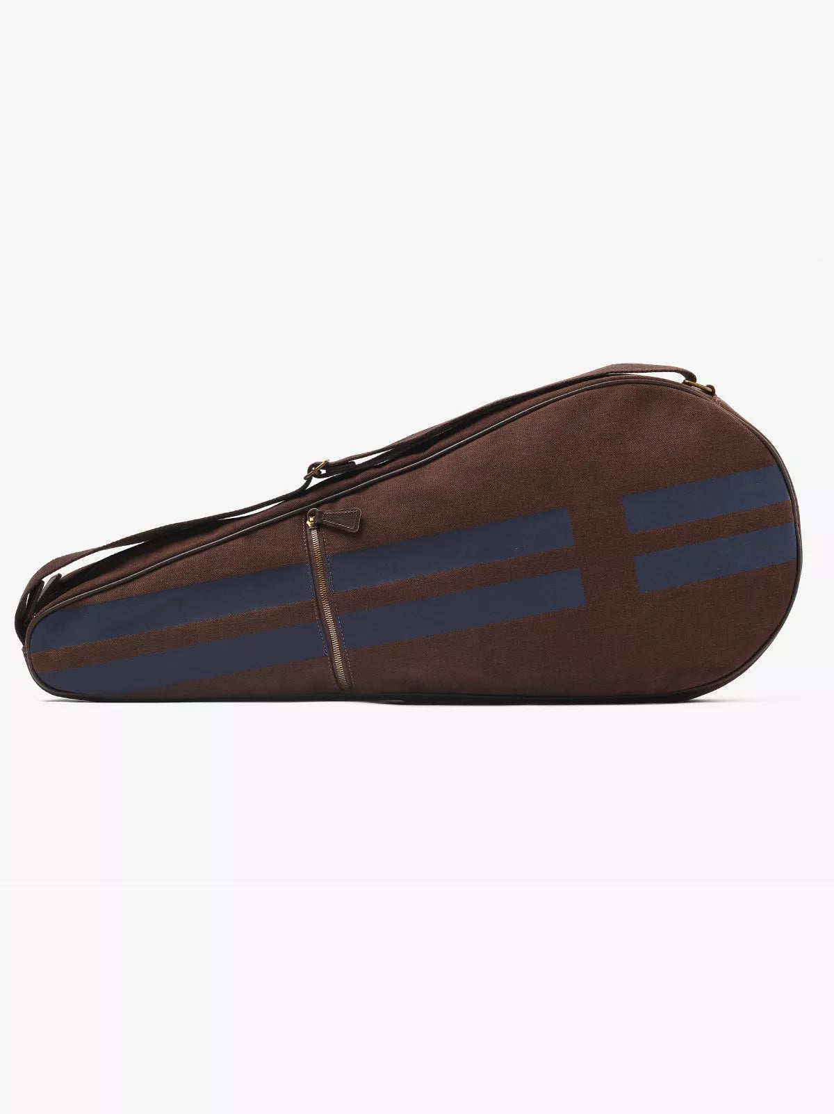Chocolate Striped Tennis Racket Case