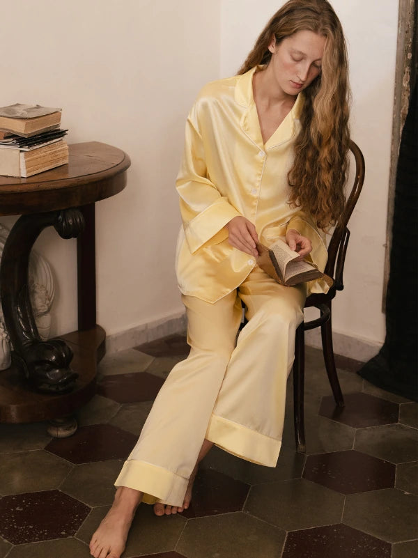 Classic Silk Long Pyjama Set