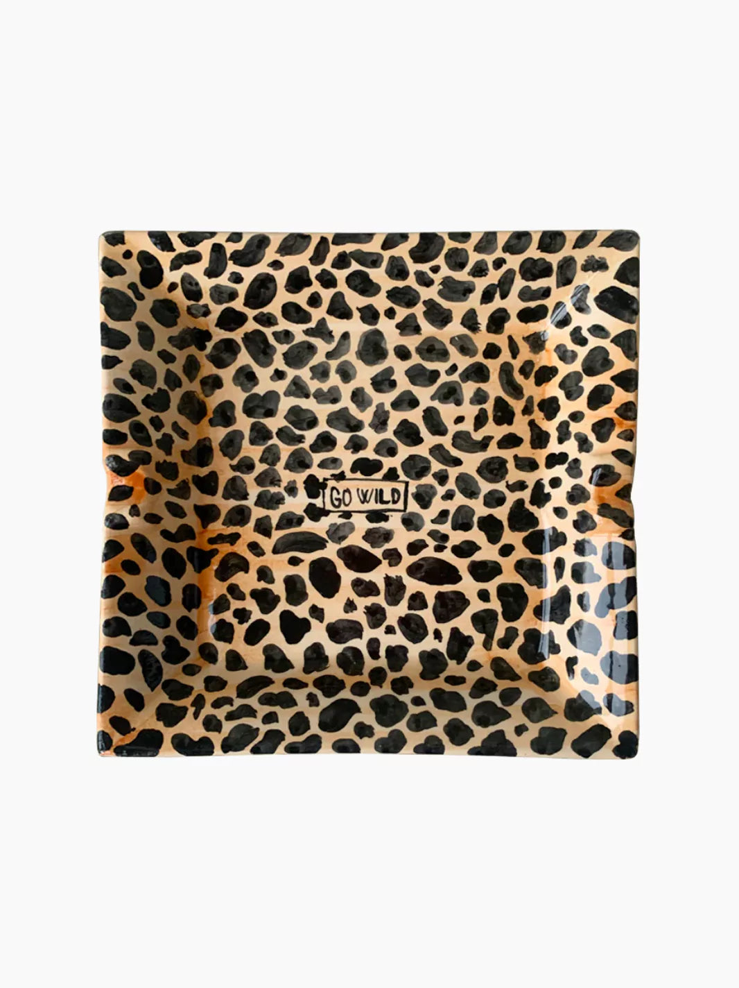 Go Wild Leopard Print Trinket Tray