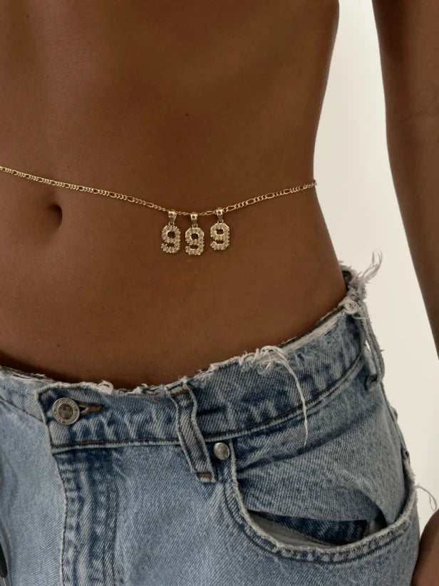 Multi Number Necklace