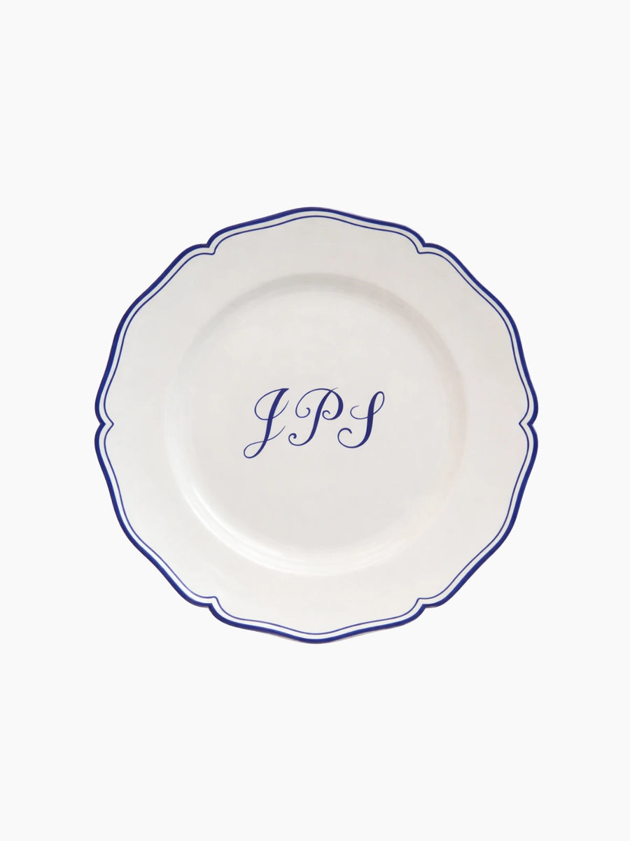 Bristol Double Line Plate Set of 12