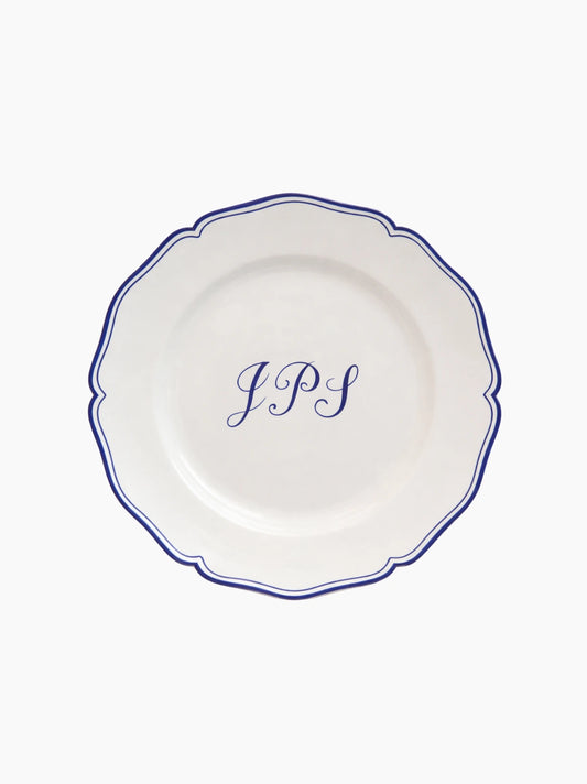 Bristol Double Line Plate Set of 12