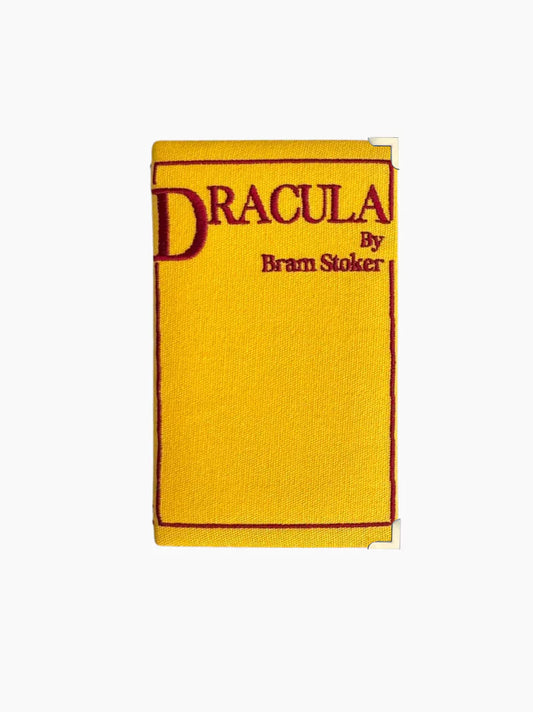 Dracula Embroidered Clutch
