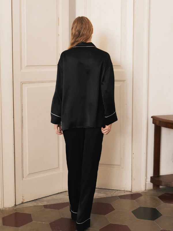 Classic Silk Long Pajama Set