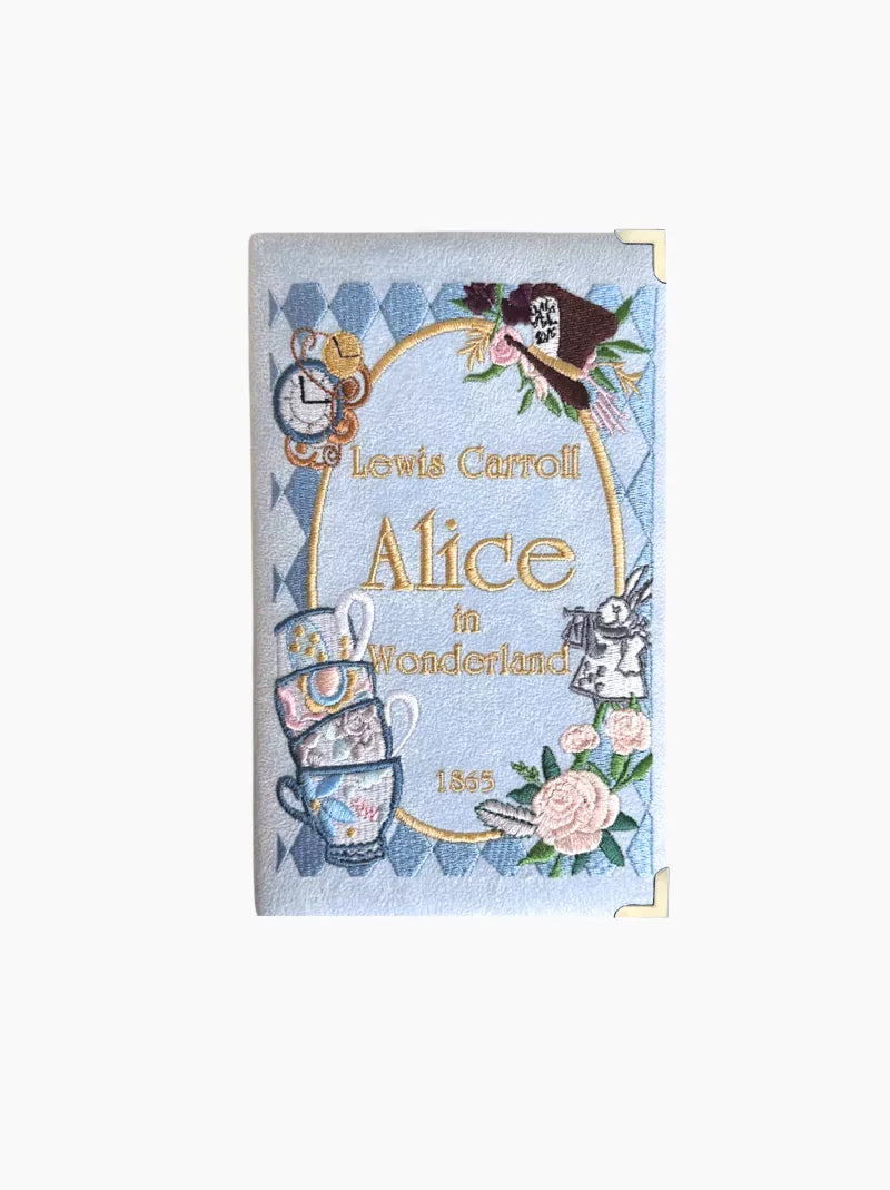 Alice In Wonderland Embroidered Clutch