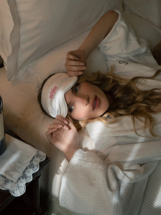 Personalised Silk Eye Mask