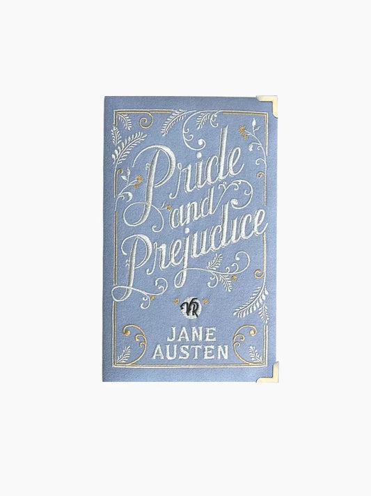 Pride & Prejudice Embroidered Clutch