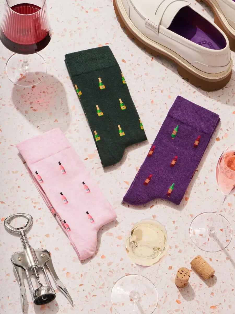 The Sommelier Socks Gift Box