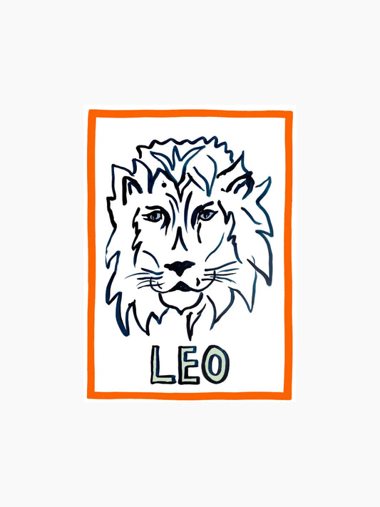 Leo Tea Towel