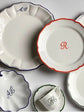Bristol Single Line Plate Set of 12