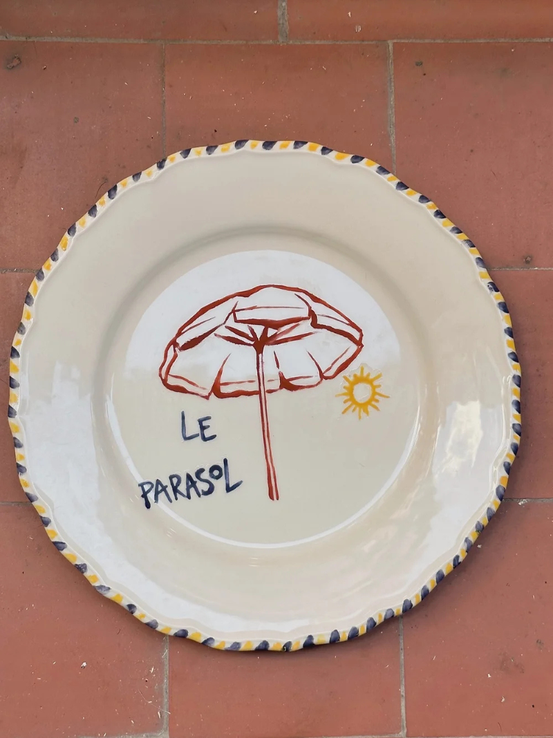 La Plage Plate Set of 4