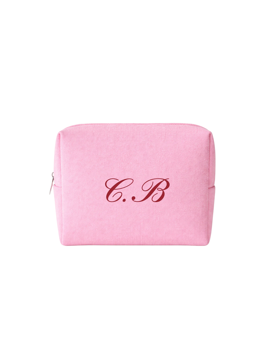 Personalised Denim Pouch