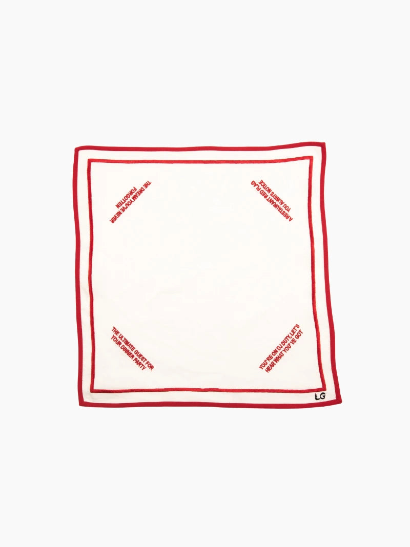 Conversation Starter Napkin Set of 4