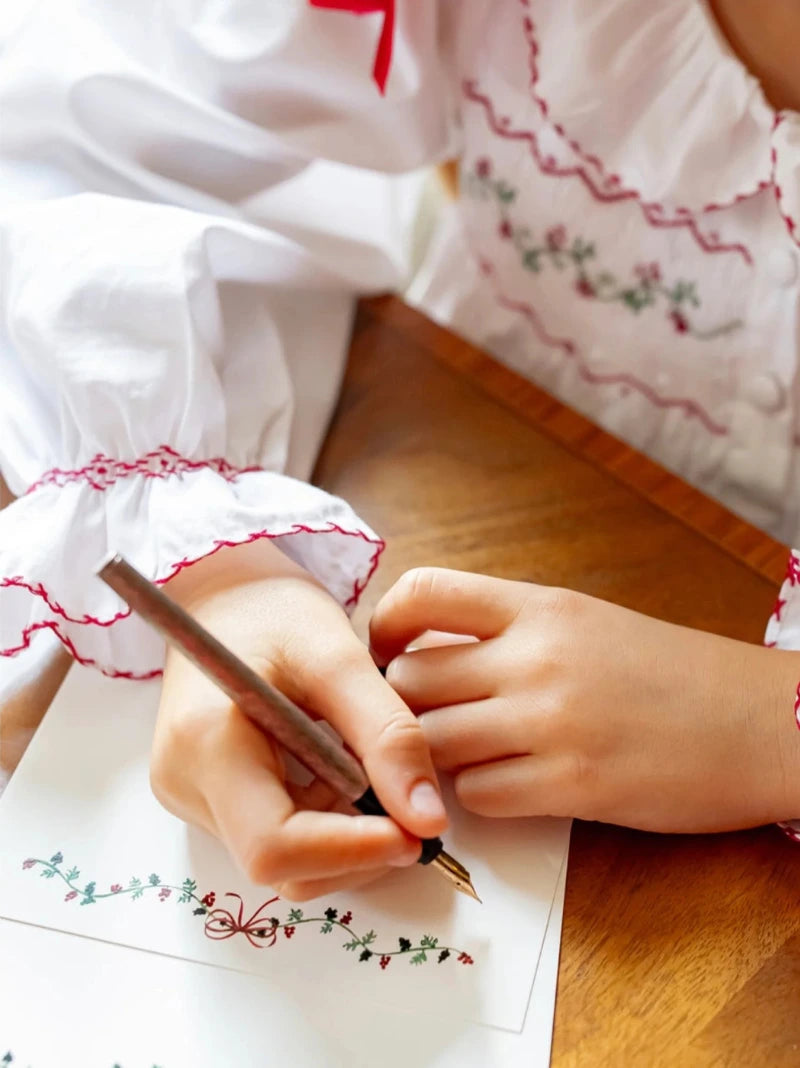 Christmas Garland Note Cards