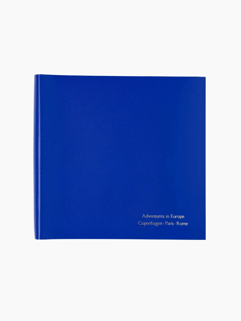 Personalised Recycled Leather Photo Album