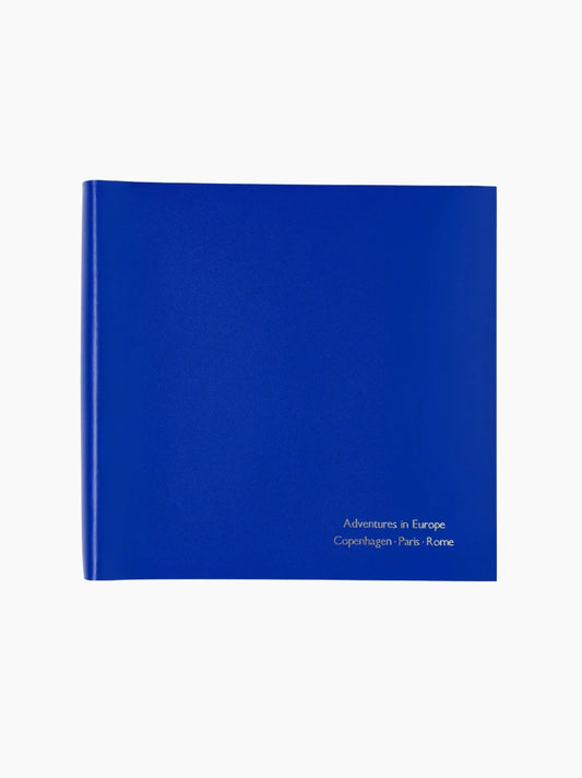 Personalised Recycled Leather Photo Album