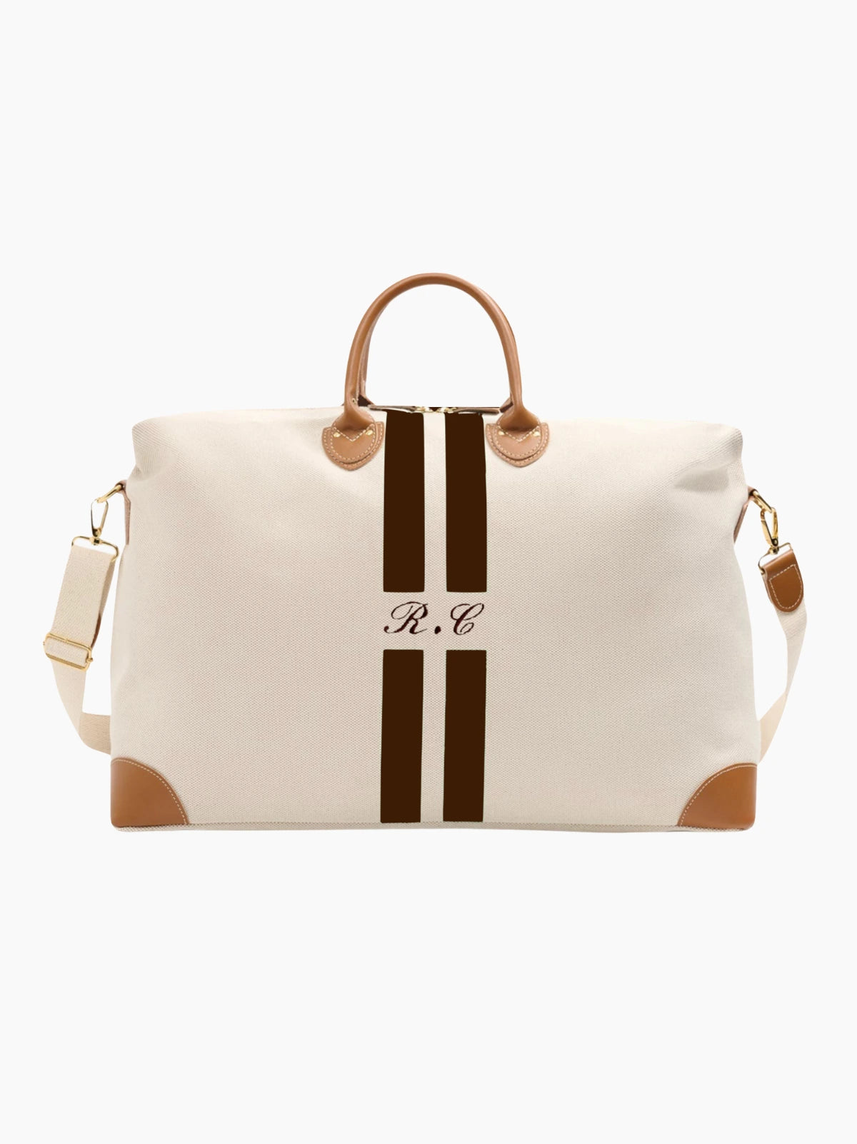Striped Travel Bag