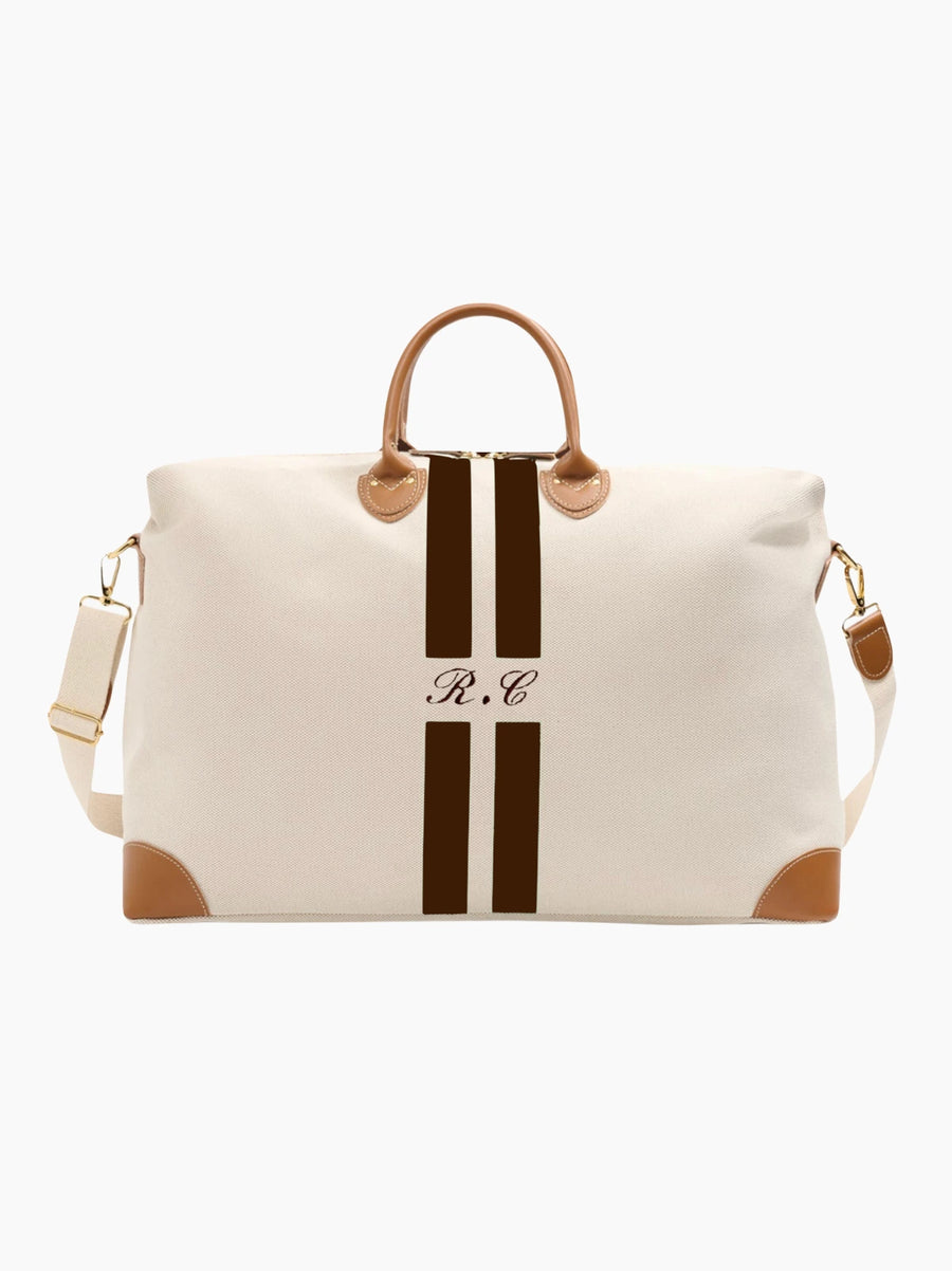 Striped Travel Bag