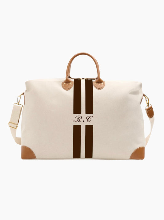 Striped Travel Bag